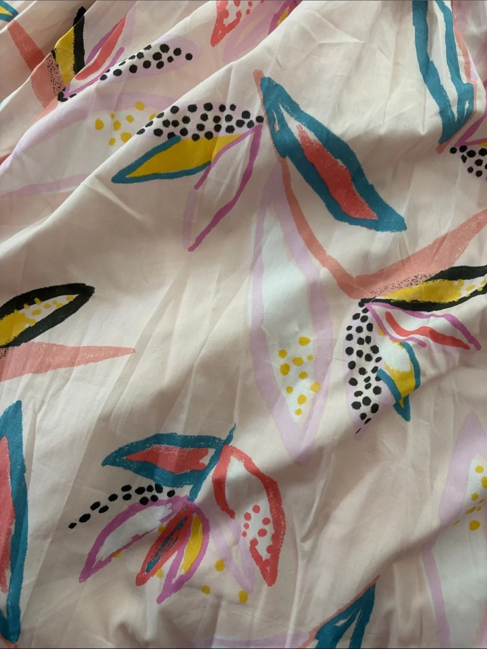 Tea Collection Pink Floral Ruffle Sundress